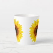 Tasse Latte Tulte de tournesol (Devant)