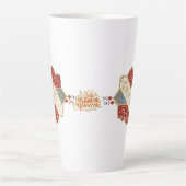 Tasse Latte Turkish design elegant Eid Mubarak  (Devant)