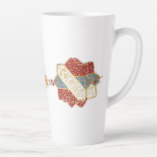 Tasse Latte Turkish design elegant Eid Mubarak 