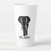 Tasse Latte Tuskers sri-lankais (Devant)