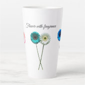 Tasse Latte Twin Contrast Dual Bloom Balance in Bloom Two Side (Devant)