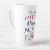 Tasse Latte Typographie du meilleur prix Friendship Bunco (Angle gauche)