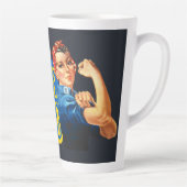 Tasse Latte Ukraine Rosie forte le Riveter (Droite)