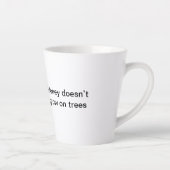 Tasse Latte Un accueil chaleureux dans une coupe (Droite)