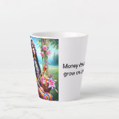 Tasse Latte Un accueil chaleureux dans une coupe (Devant)