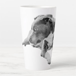 Tasse Latte Un air de crêpe, un regard constant