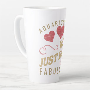 Tasse Latte Un Aquarius Fabuleux Pour Les Femmes