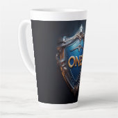 Tasse Latte UN badge (Angle gauche)