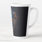 Tasse Latte UN badge (Droite)