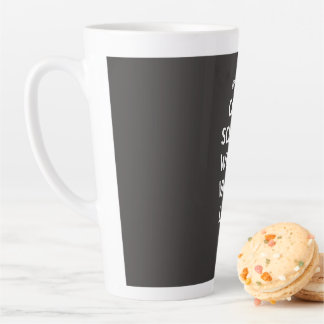 Tasse Latte Un café-chocolat-vodka-valium
