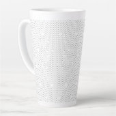 Tasse Latte Un design moderne avec une combinaison de w (Angle gauche)