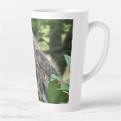 Tasse Latte Un héron vert (Droite)