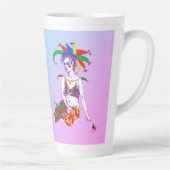 Tasse Latte Un Jester (Droite)
