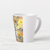 Tasse Latte Un jour ensoleillé (Angle droit)