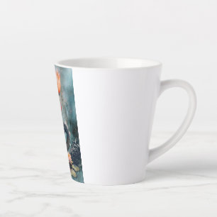 Tasse Latte Un moment magique partagé entre amis