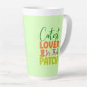 Tasse Latte Un Oatch de l'amour (Angle droit)