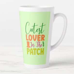 Tasse Latte Un Oatch de l'amour