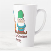 Tasse Latte Un Par Un Les Gnomes Volent Ma Santé (Droite)