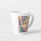 Tasse Latte Un Petit Peu Dramatique Drôle Super Dire (Angle droit)