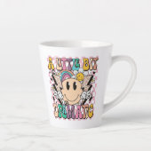 Tasse Latte Un Petit Peu Dramatique Drôle Super Dire (Droite)