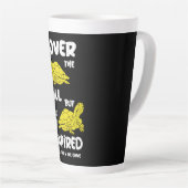 Tasse Latte Un Pied Dans La Grave (Angle droit)