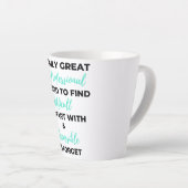 Tasse Latte Un professionnel des RH vraiment génial est diffic (Angle droit)