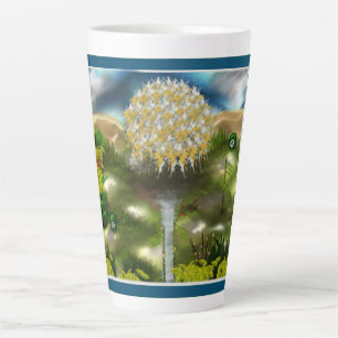 Tasse Latte Un rêve surréaliste pour les yeux