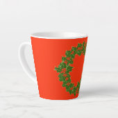 Tasse Latte Un très joyeux Noël (Angle gauche)