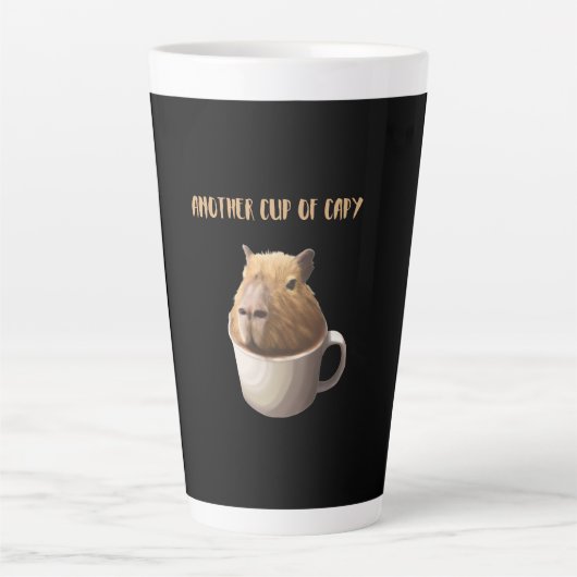 Tasse Latte Une autre Coupe de Capy avec de mignons Capybara (Devant)