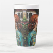 Tasse Latte Une Beauté Supérieure - (Devant)
