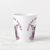 Tasse Latte Une fée de prune de sucre (Devant)