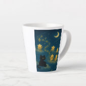 Tasse Latte Une gorgée à facettes pourries (Angle droit)