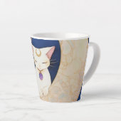 Tasse Latte Une gorgée à facettes pourries (Angle droit)