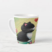 Tasse Latte Une gorgée à facettes pourries (Angle gauche)