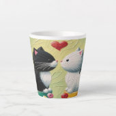 Tasse Latte Une gorgée à facettes pourries (Devant)