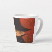 Tasse Latte Une gorgée à facettes pourries (Angle droit)