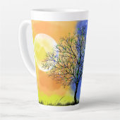 Tasse Latte Une latte (Angle gauche)