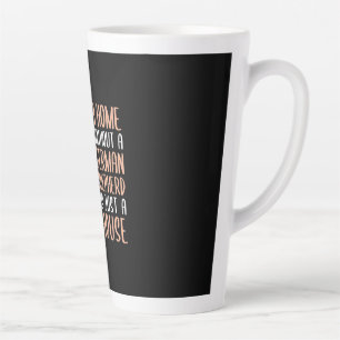 Tasse Latte Une Maison Sans Berger Allemand Est Une Maison