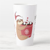 Tasse Latte une paresse (Devant)