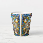 Tasse Latte Une perdrix dans un arbre à poires (Devant)