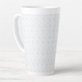 Tasse Latte Une surface entièrement blanche et sans fonctionna (Angle gauche)