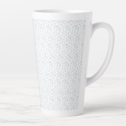 Tasse Latte Une surface entièrement blanche et sans fonctionna (Droite)