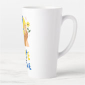Tasse Latte Une unité mondiale pour l'Ukraine (Droite)