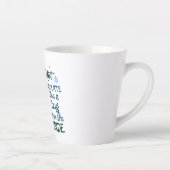 Tasse Latte Unicorne au chocolat chaud (Droite)