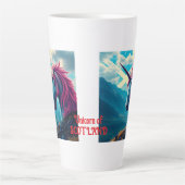 Tasse Latte Unicorne d'Écosse (Devant)