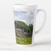 Tasse Latte Unique MacAlister Clan's Castle Glenbarr Abbey (Droite)