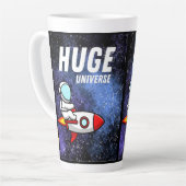 Tasse Latte univers énorme (Angle gauche)