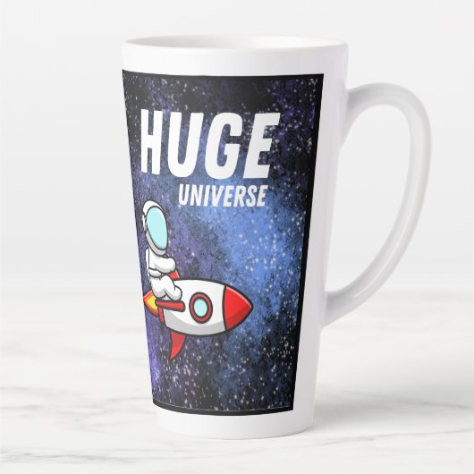 Tasse Latte univers énorme (Droite)