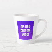 Tasse Latte Upload 2 Custom Image - Add Your Own To Print On A (Droite)