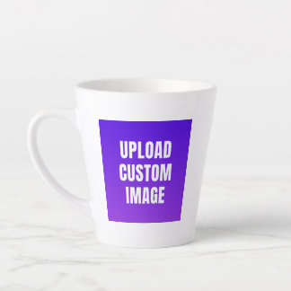 Tasse Latte Upload 2 Custom Image - Add Your Own To Print On A